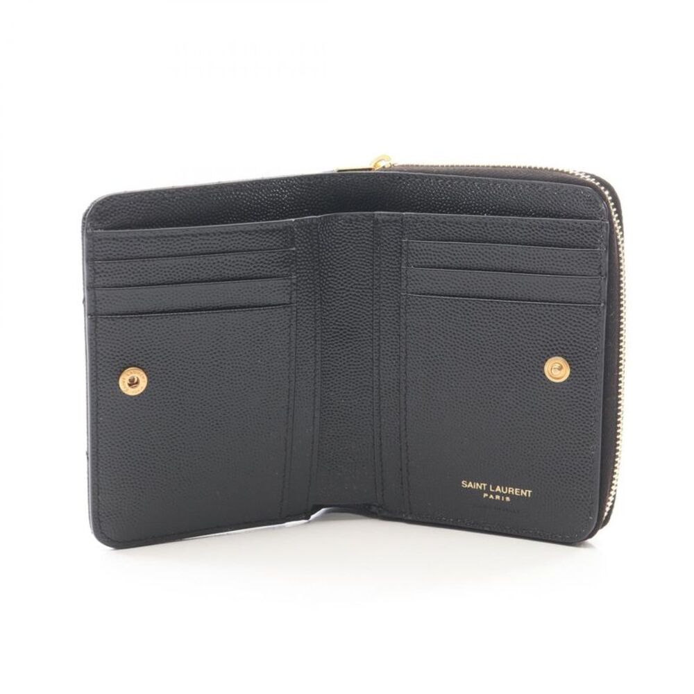 Saint Laurent Monogram Leather Wallet - Picture 4 of 5